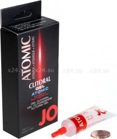   JO Clitoral Stimulation Gel Atomic,   JO Clitoral Stimulation Gel Atomic