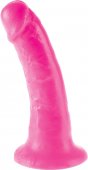 Dildo slim 6 inch pink -  