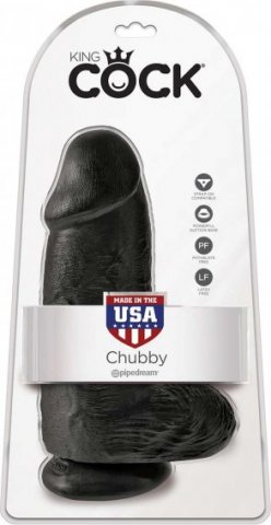    King Cock Chubby - Black,  2,    King Cock Chubby - Black